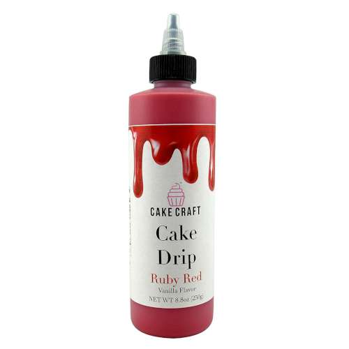 Chocolate Cake Drip - Red 250g - Click Image to Close